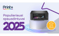 Kõige populaarsemad printerid aastal 2025